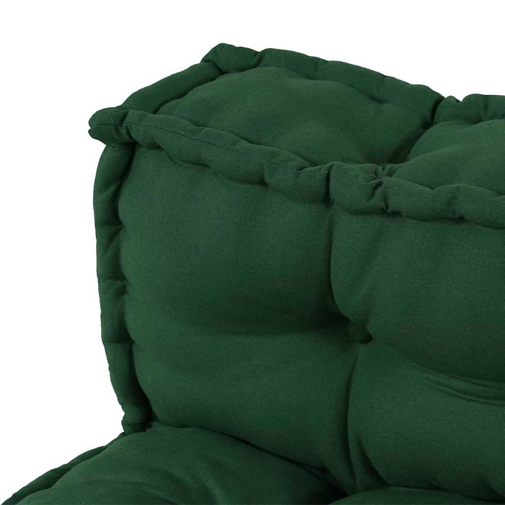 Pallet Sofa Kissen Grün Stoff