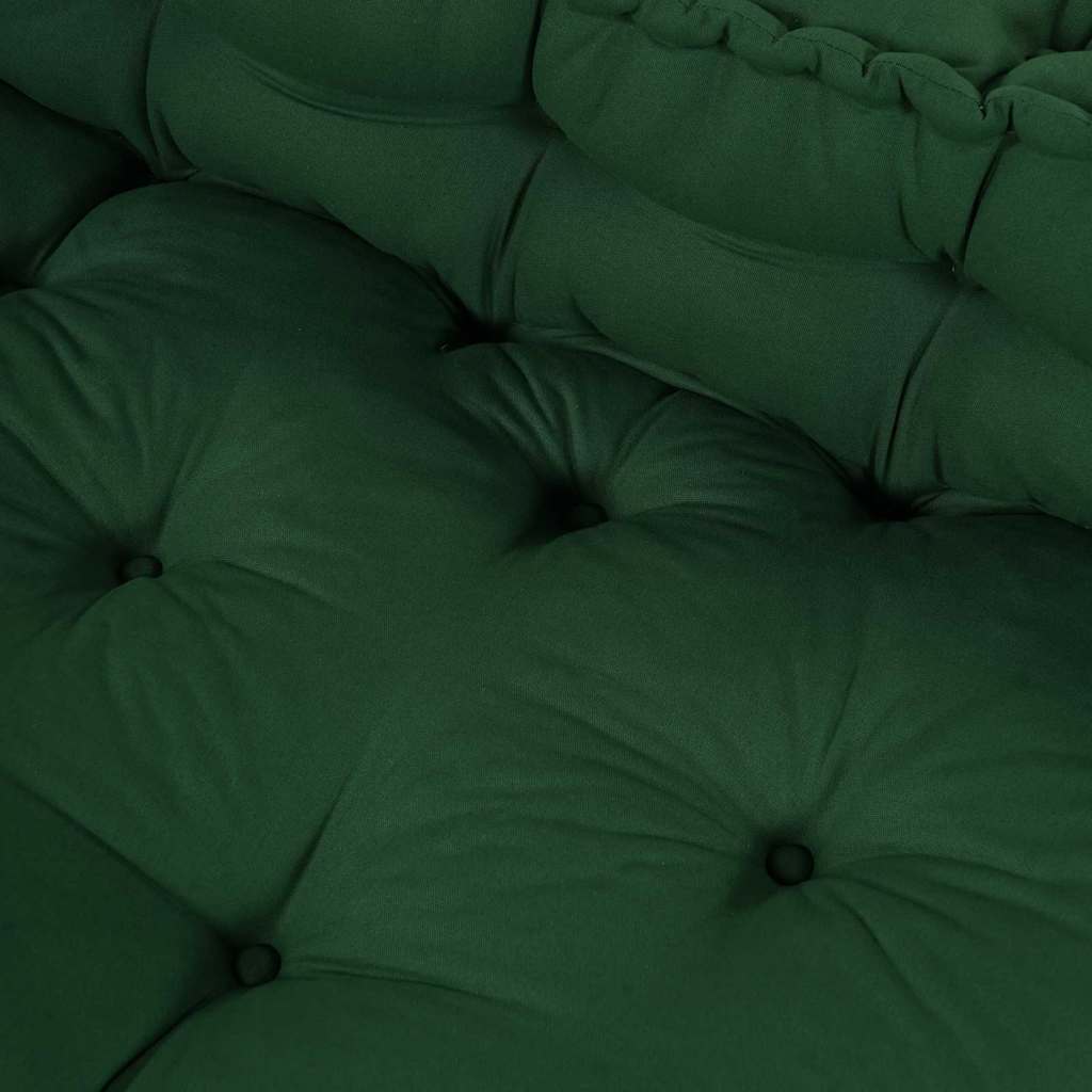 Pallet Sofa Kissen Grün Stoff