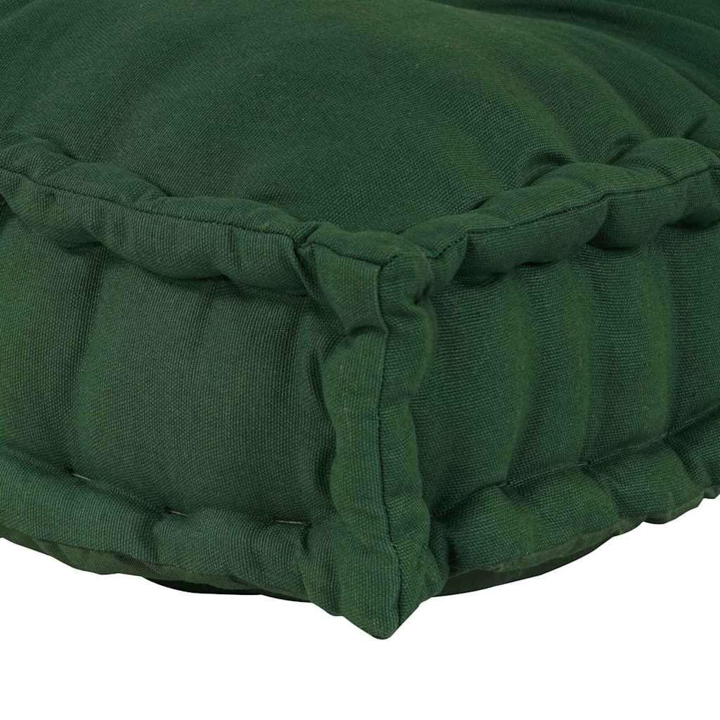 Canapé modulable vert 120 x 80 x 12 cm Tissu