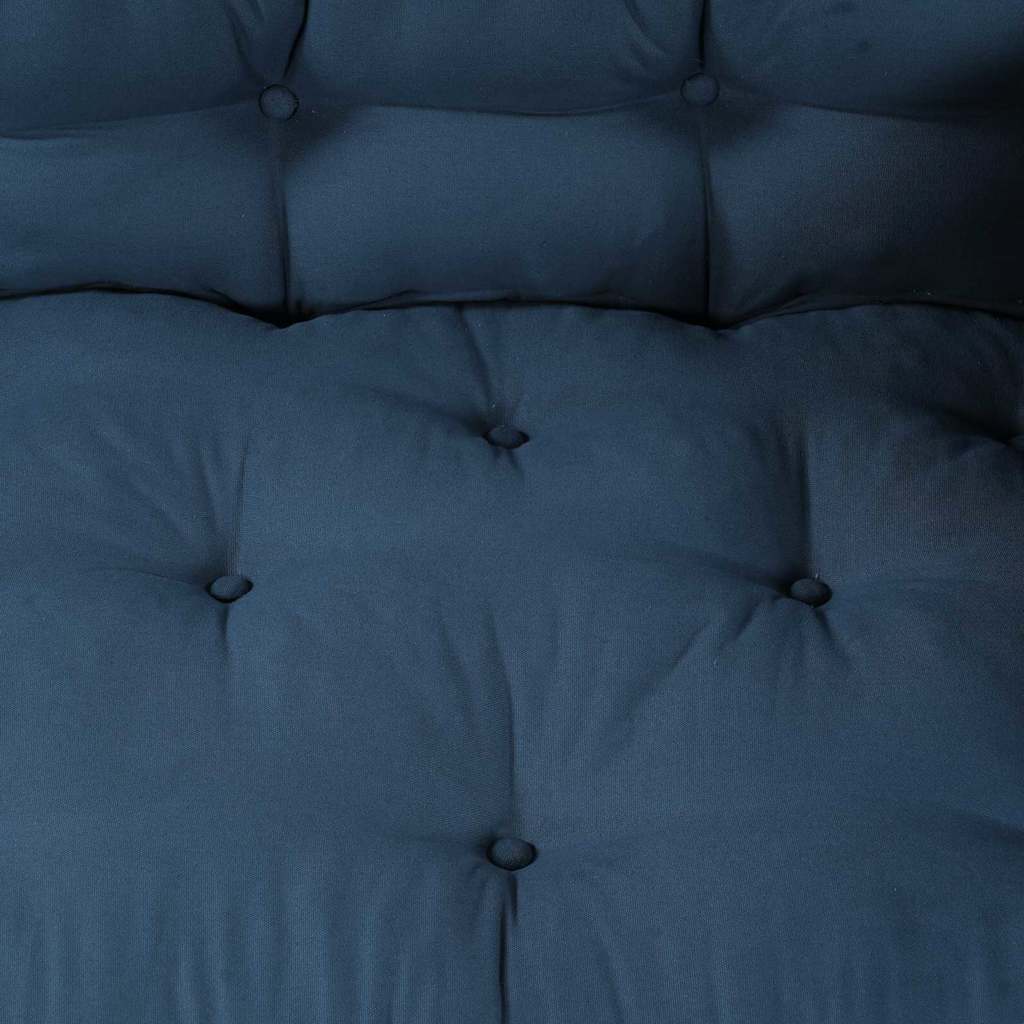 Canapé modulable 3 pcs Indigo 120 x 80 x 38 cm Tissu