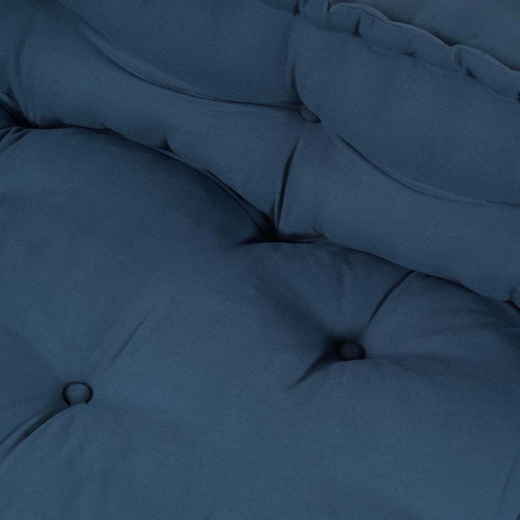 Modulares Sofa 2 pcs Indigo 120 x 80 x 38 cm Stoff