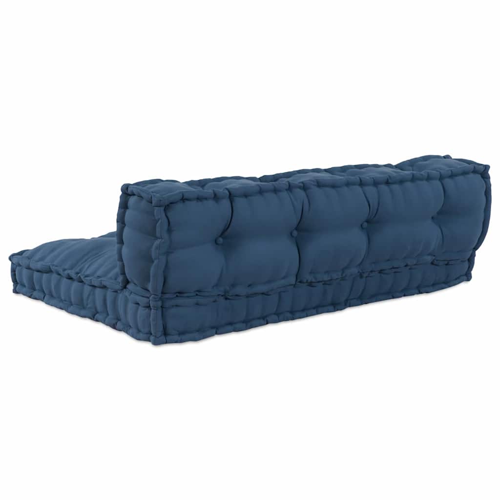 Modulares Sofa 2 pcs Indigo 120 x 80 x 38 cm Stoff
