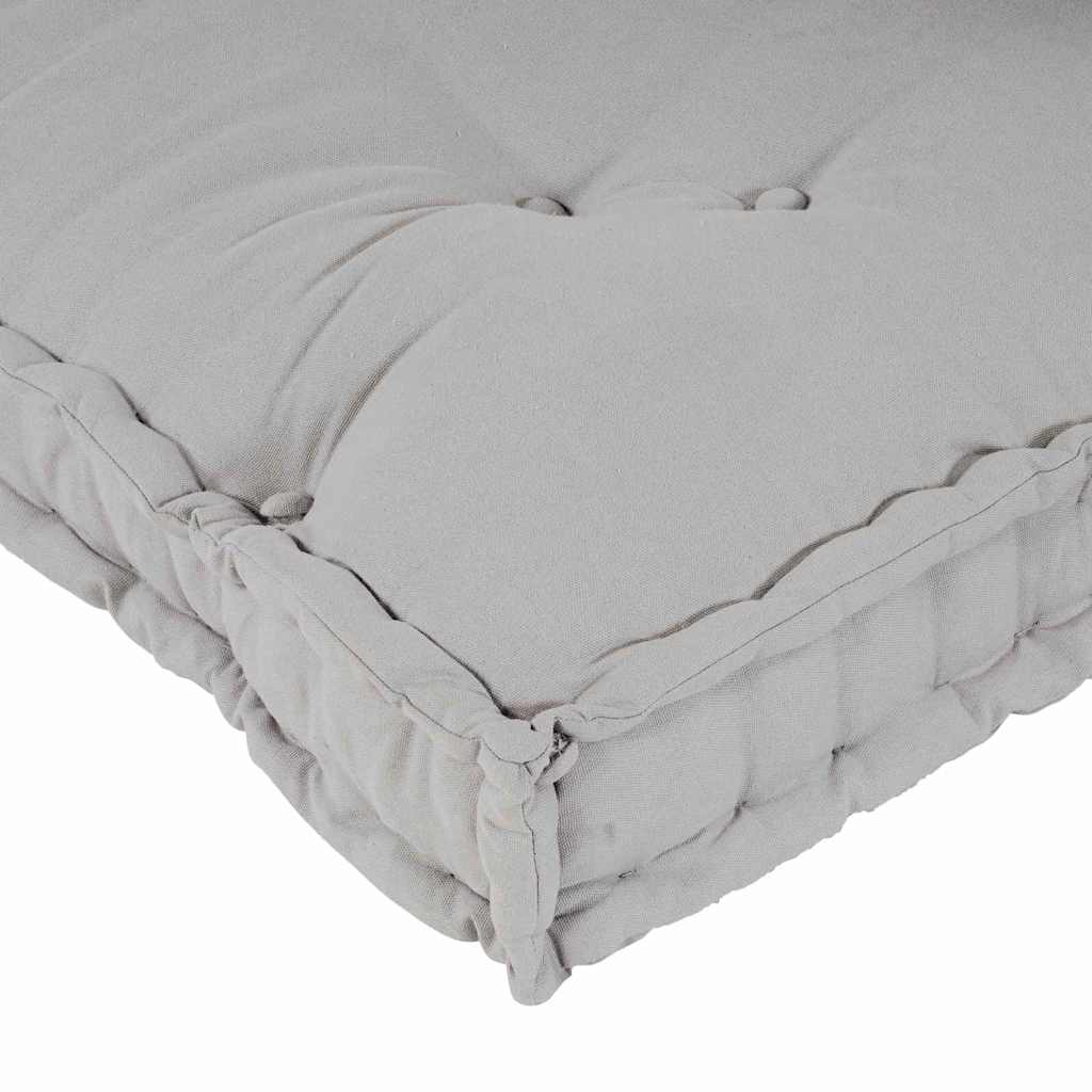 Canapé modulaire 3 pcs Gris 120 x 80 x 38 cm Tissu