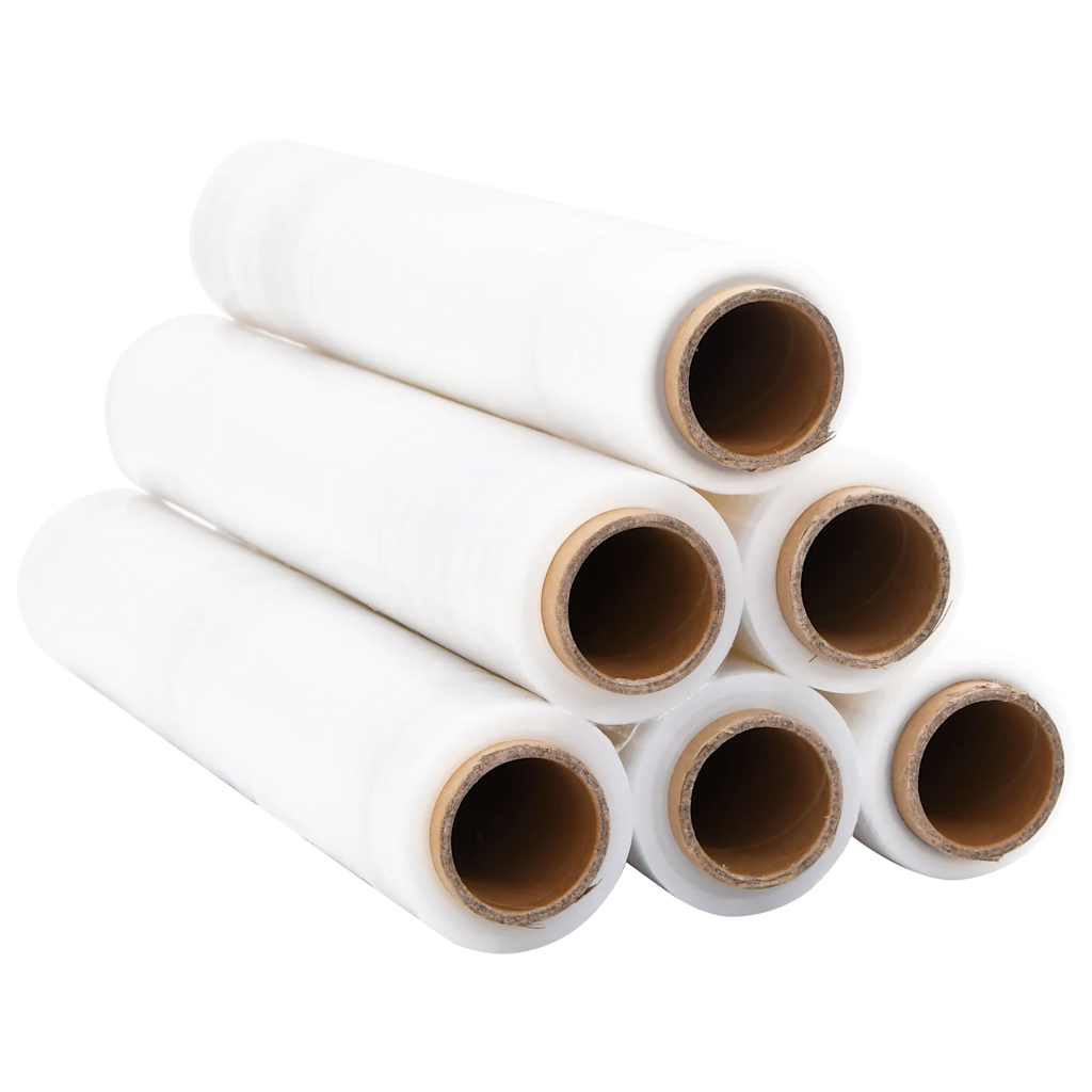 Film étirable 6 pcs Transparent 20 μm 50 cm x 150 m
