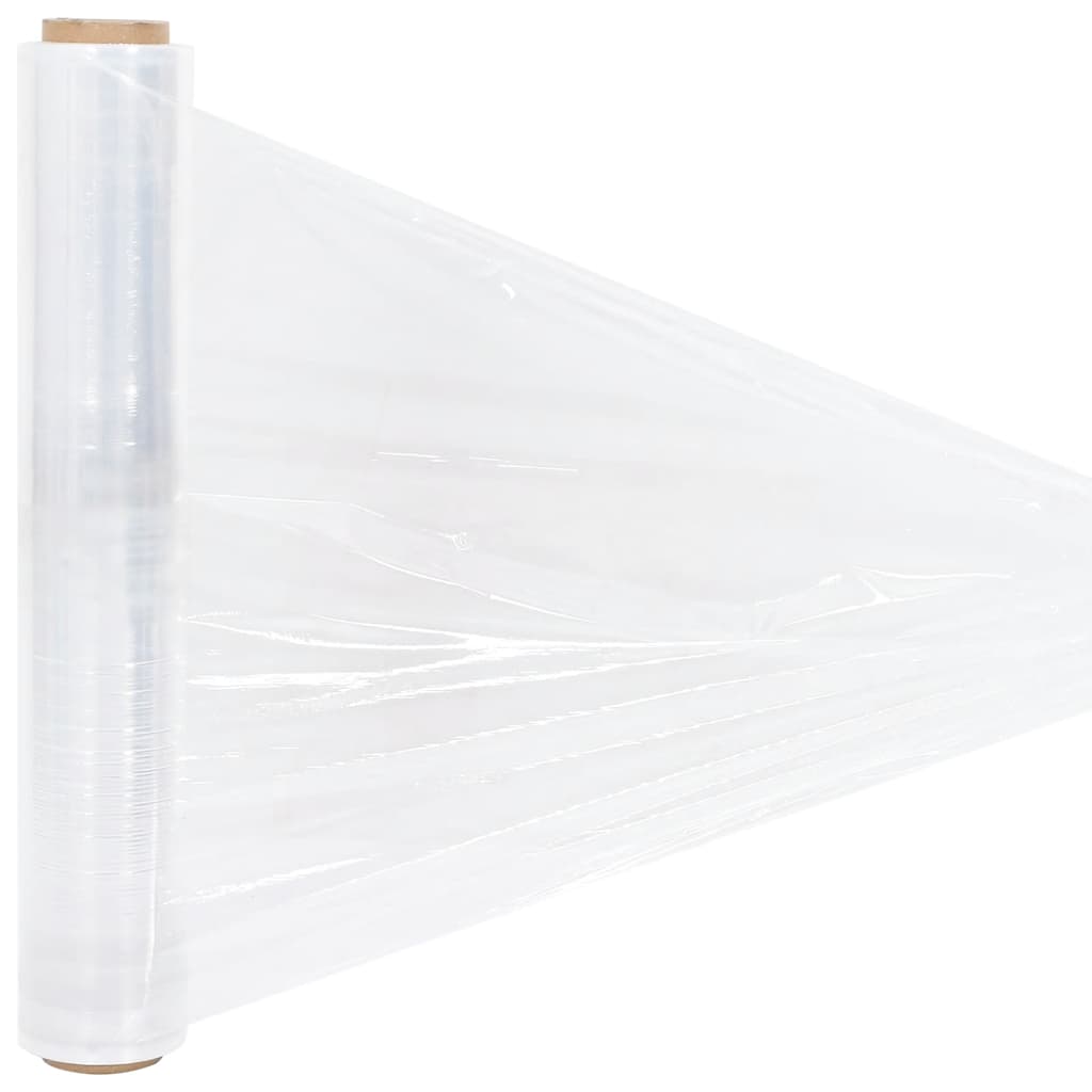 Film étirable, 2 pièces, transparent, 23 μm, 50 cm x 300 m