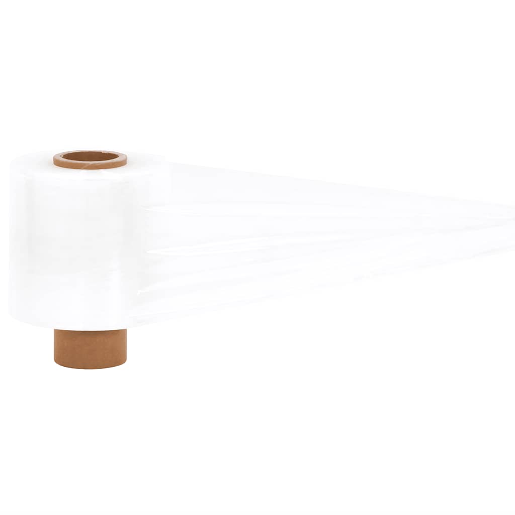 Stretch film with handle, 10 pcs, transparent, 23 µm, 50 cm x 150 m