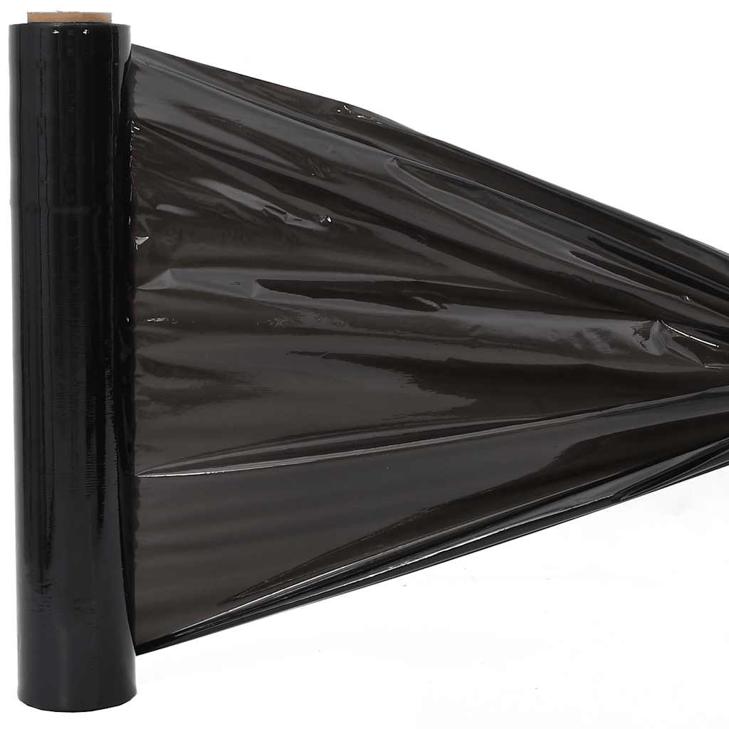 Stretchfolie 6 Stk. Schwarz 17 μm 50 cm x 300 m