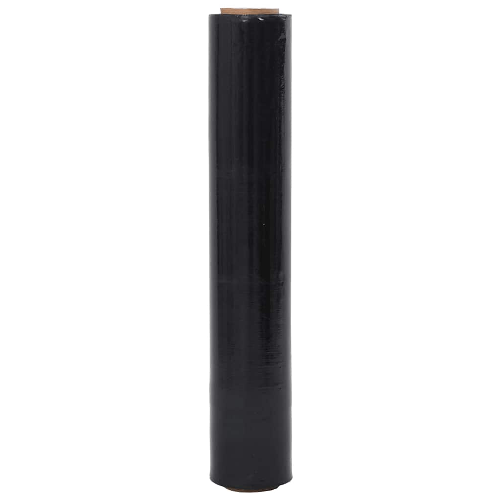 Stretchfolie 6 Stk. Schwarz 30 μm 50 cm x 300 m