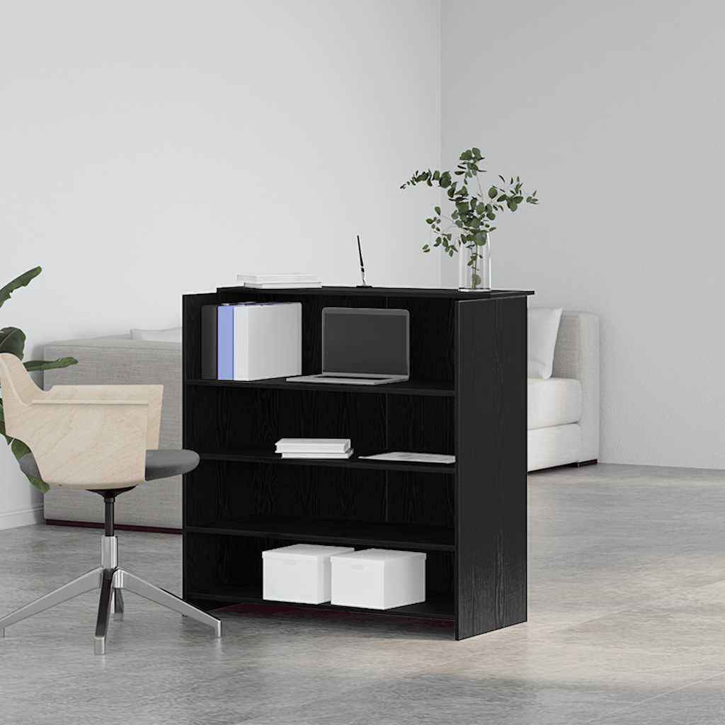 Empfangstresen Schwarze Eiche 100 x 50 x 103,5 cm Holzwerkstoff