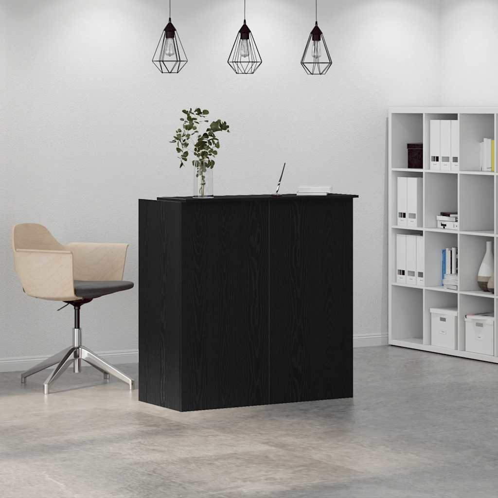 Empfangstresen Schwarze Eiche 100 x 50 x 103,5 cm Holzwerkstoff