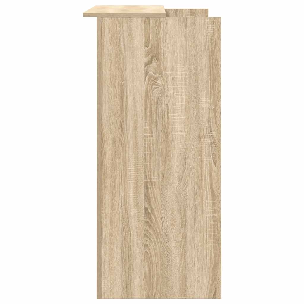 Reception Desk Sonoma Oak 100 x 50 x 103.5 cm Engineered Wood