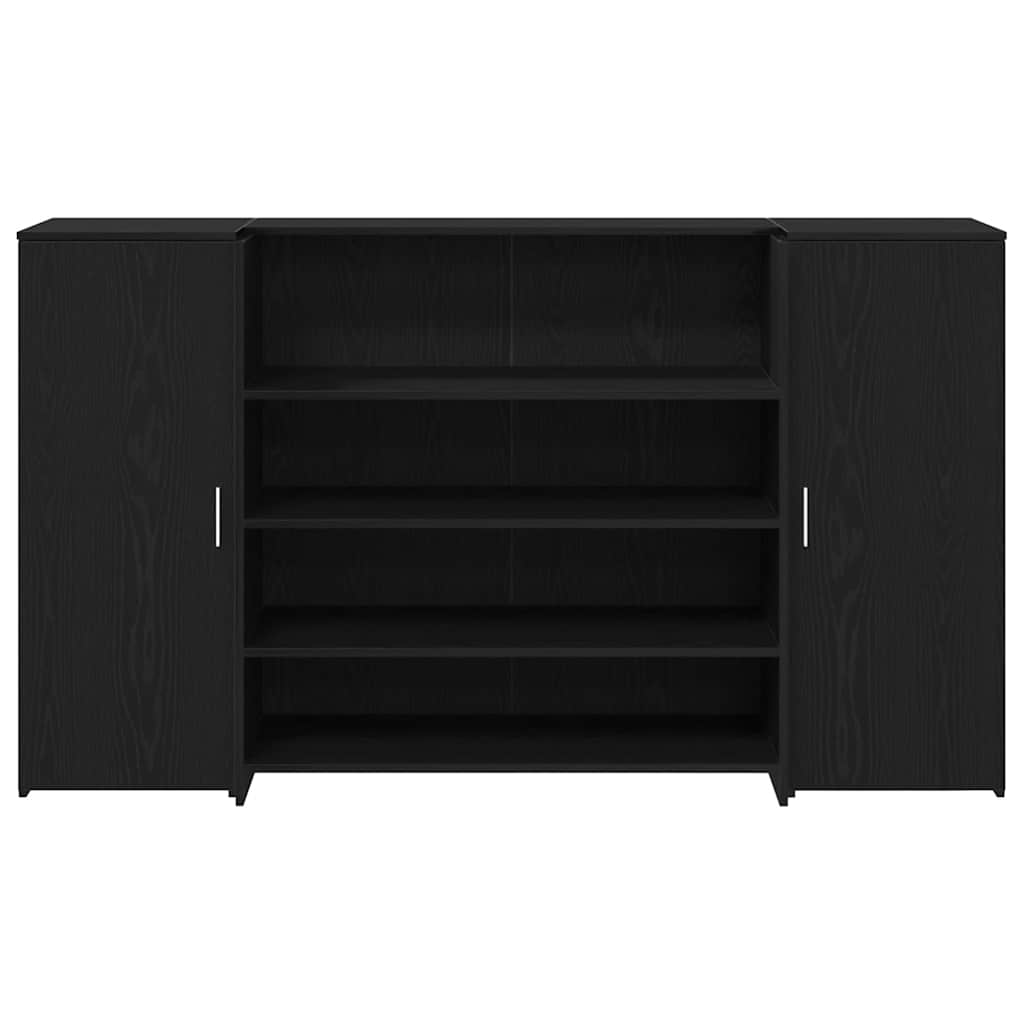 Empfangstresen Schwarze Eiche 180 x 50 x 103,5 cm Holzwerkstoff