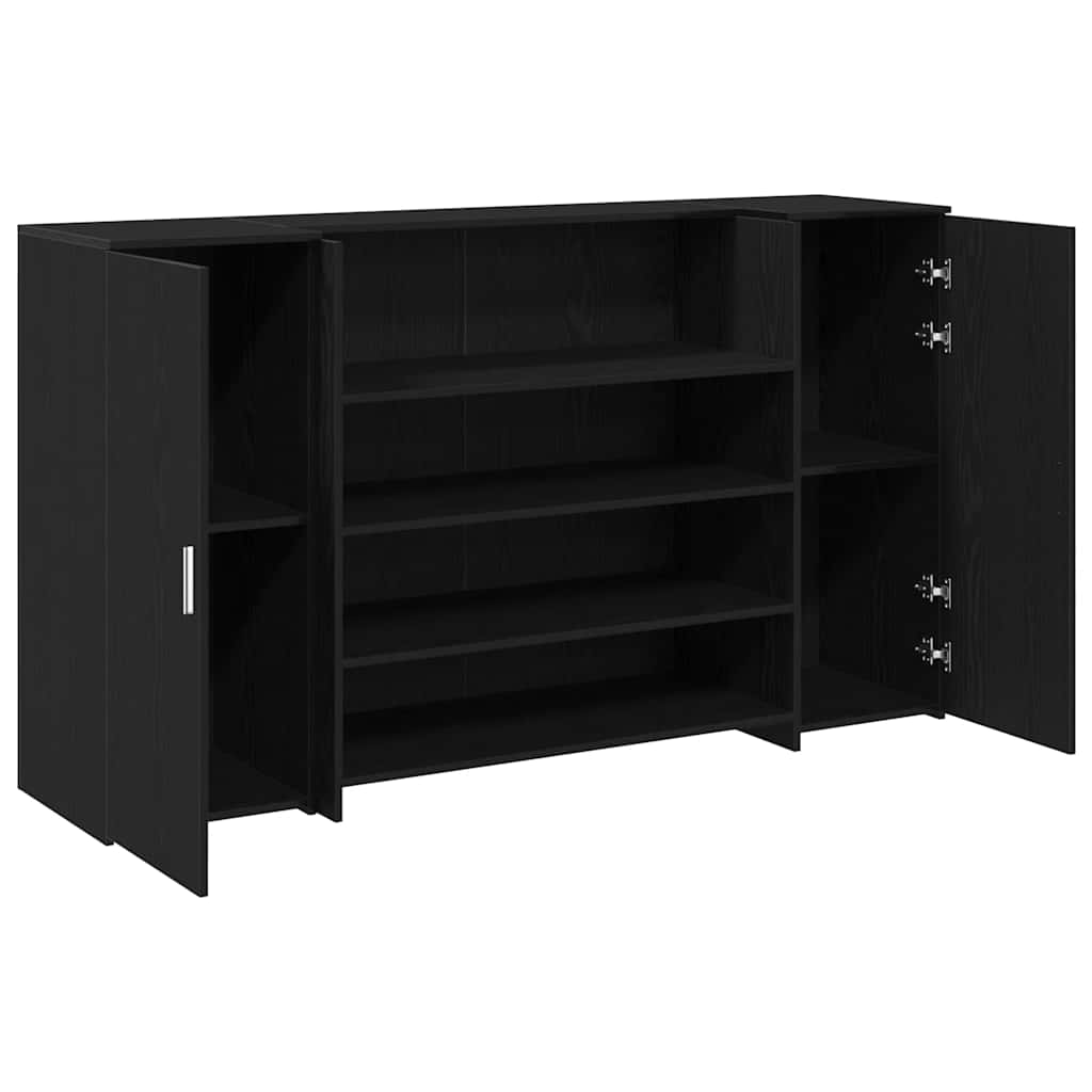 Empfangstresen Schwarze Eiche 180 x 50 x 103,5 cm Holzwerkstoff