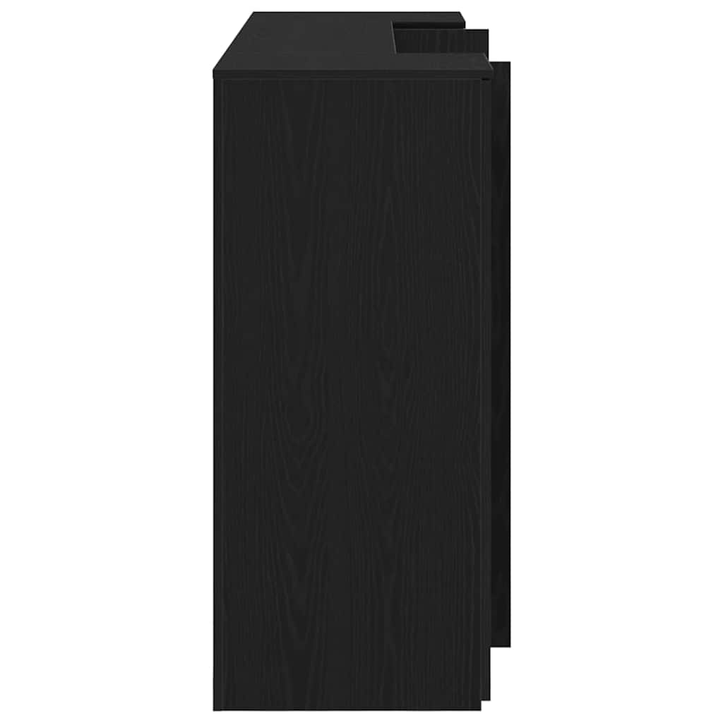 Empfangstresen Schwarze Eiche 180 x 50 x 103,5 cm Holzwerkstoff