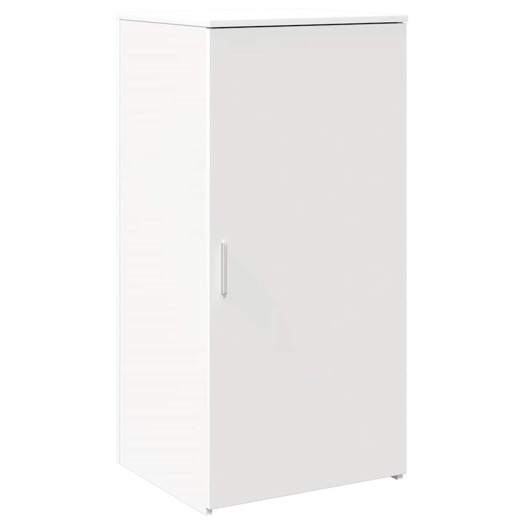White Reception Desk 200 x 50 x 103.5 cm Wood-based Material