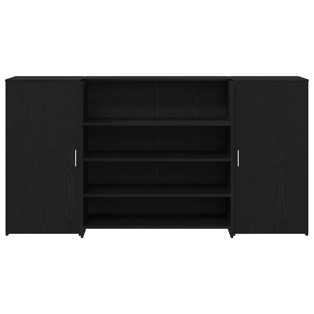 Empfangstresen Schwarze Eiche 200 x 50 x 103,5 cm Holzwerkstoff