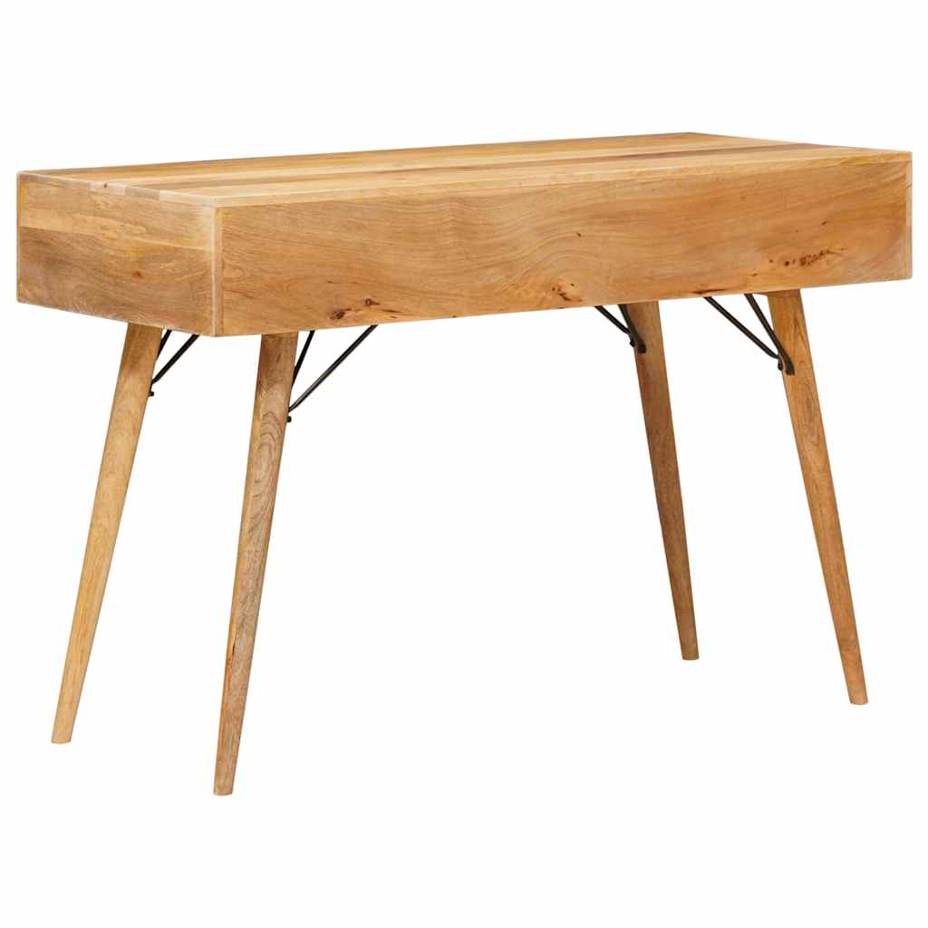 Schreibtisch Braun 110 x 55 x 76 cm Massivholz Mango