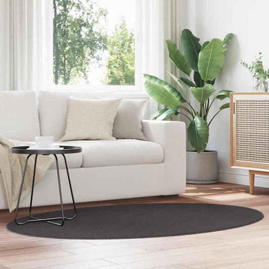 Tapis HUARTE Anthracite 120 x 170 cm 100 % Polyester