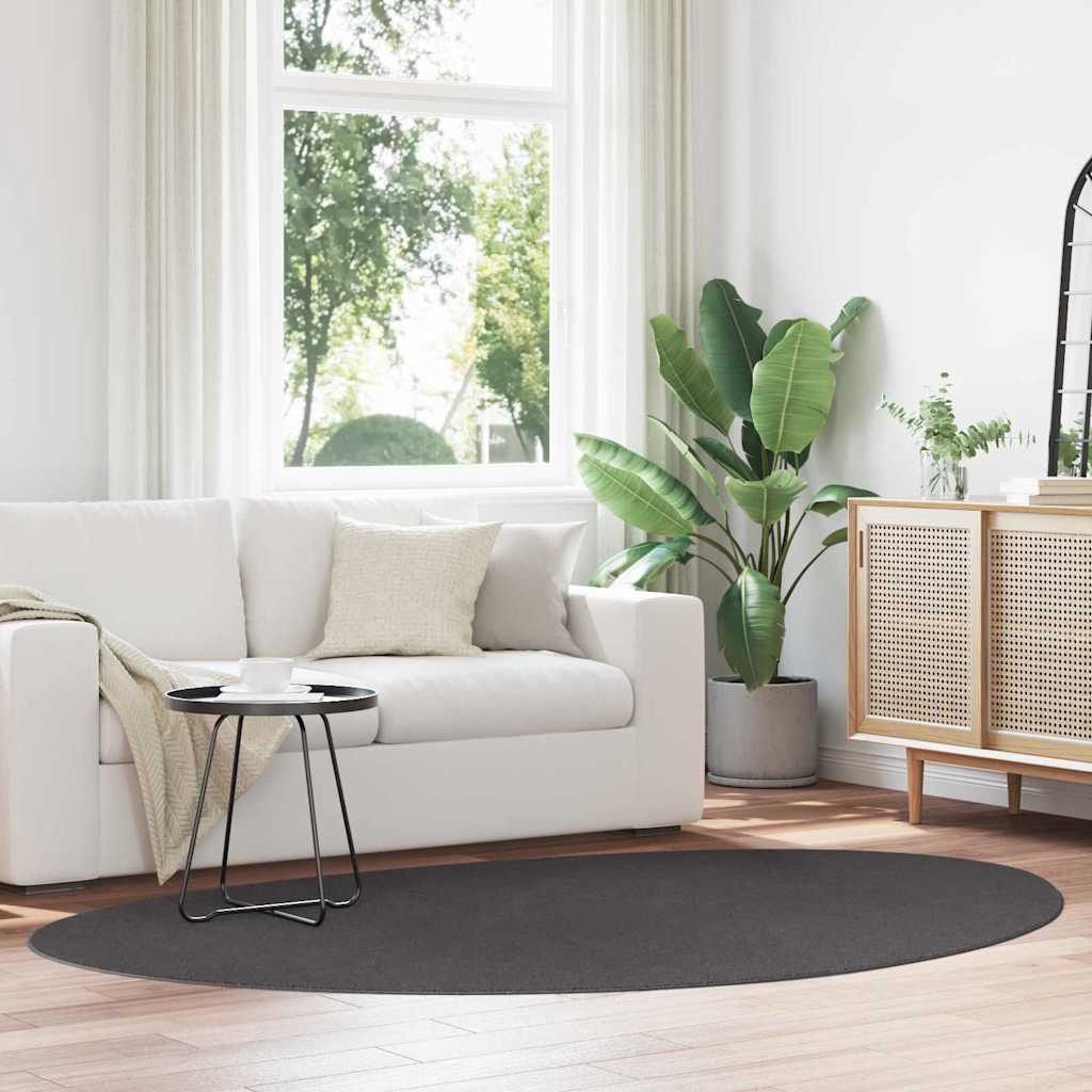Tapis modernes HUARTE Anthracite 160 x 230 cm Polyester
