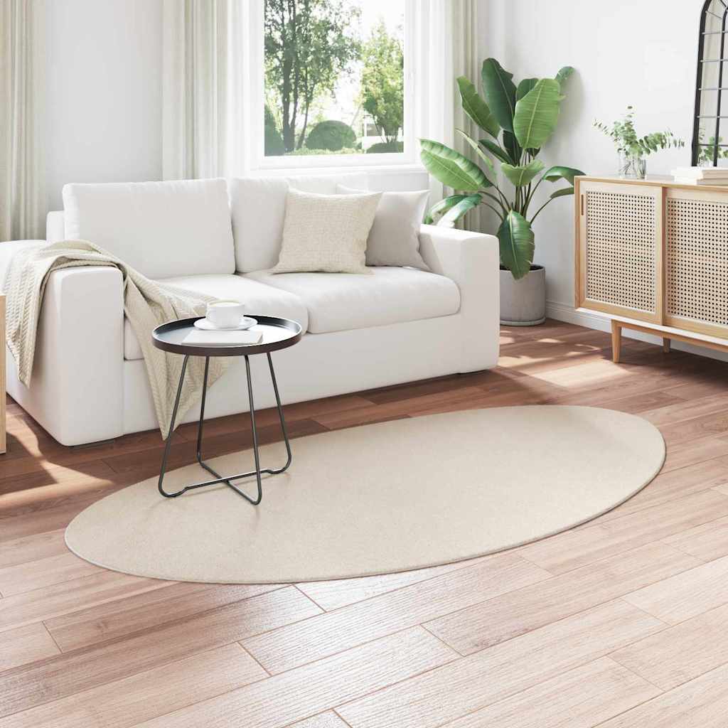 Tapis de zone HUARTE Beige 100 x 200 cm Polyester