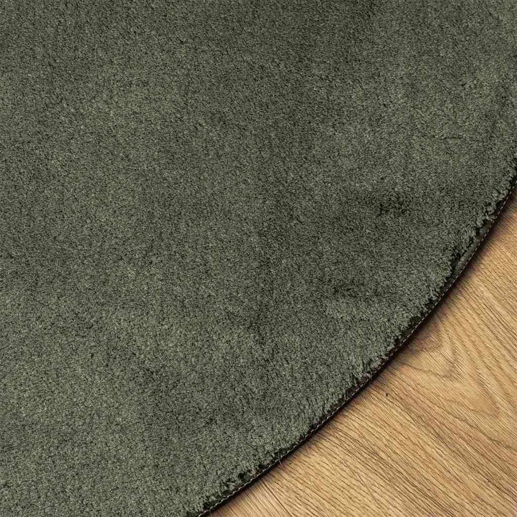 Area rugs HUARTE Forest Green 80 x 150 cm Polyester
