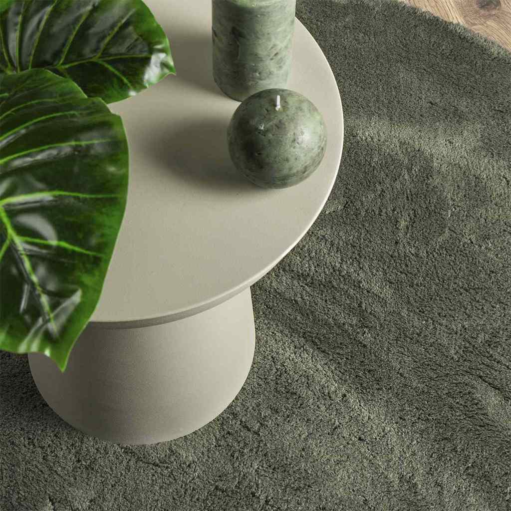 Area rugs HUARTE Forest Green 80 x 150 cm Polyester