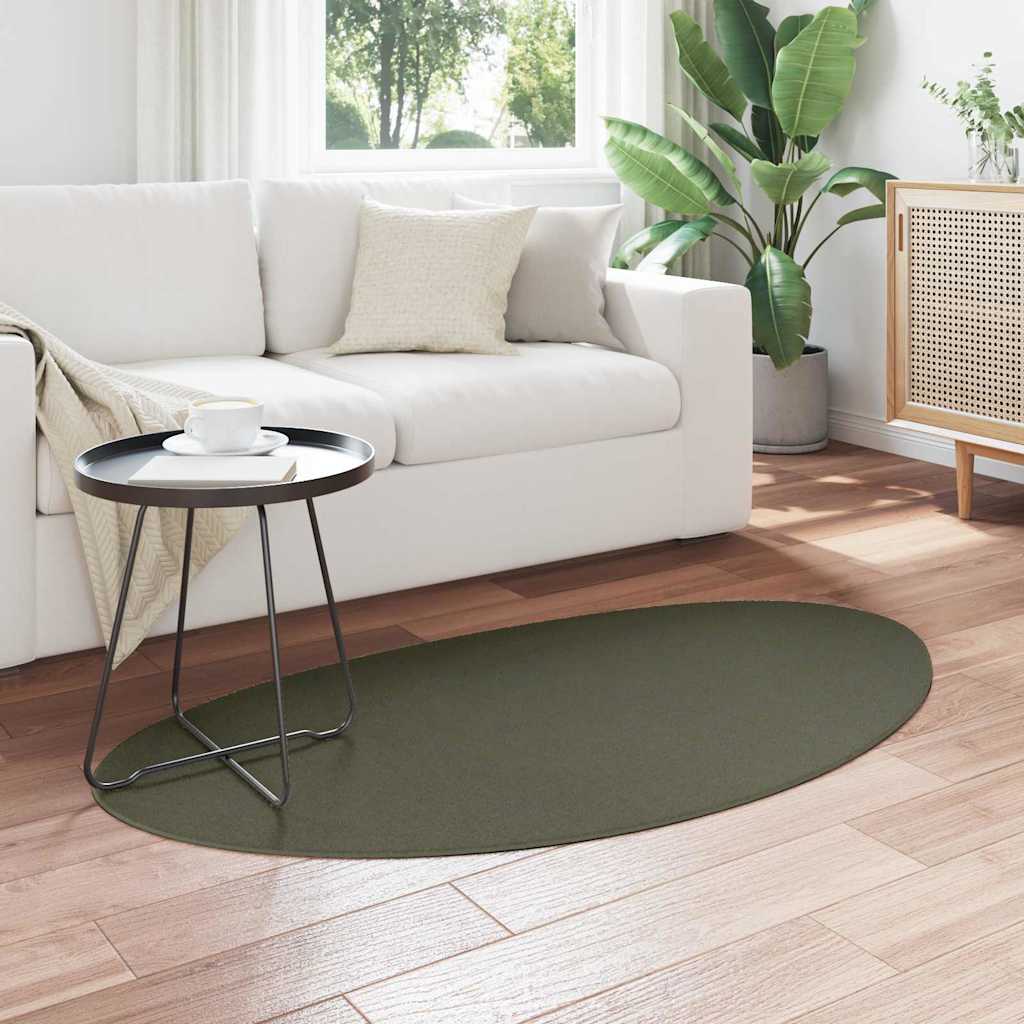 Area rugs HUARTE Forest Green 80 x 150 cm Polyester