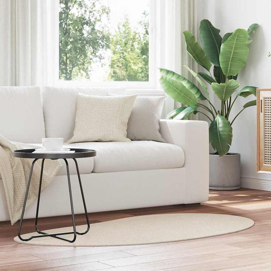 Tapis d'appoint HUARTE Beige 80 x 150 cm Polyester