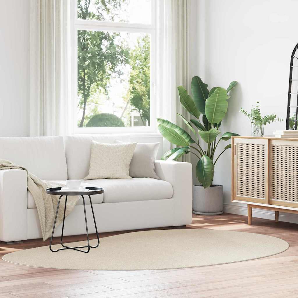 Bereichsteppiche HUARTE Beige 160 x 230 cm Polyester