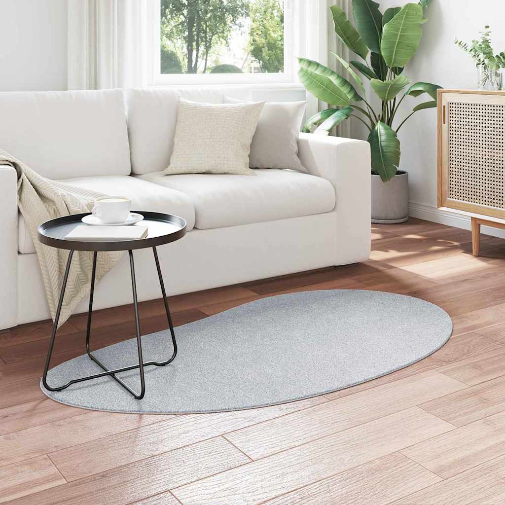 Bereichsteppiche HUARTE Grau 80 x 150 cm Polyester