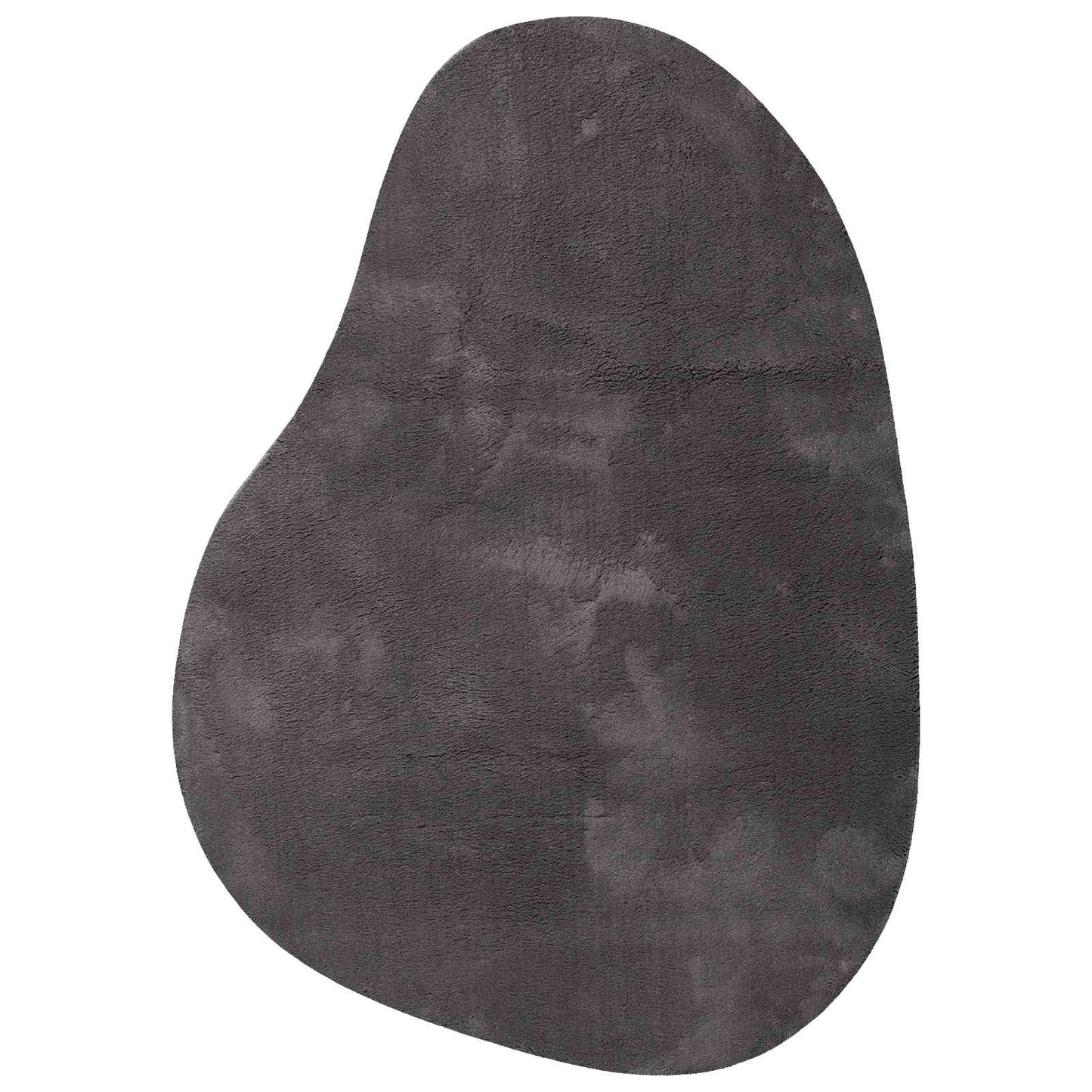 Area Rugs HUARTE Anthracite 160 x 230 cm Polyester
