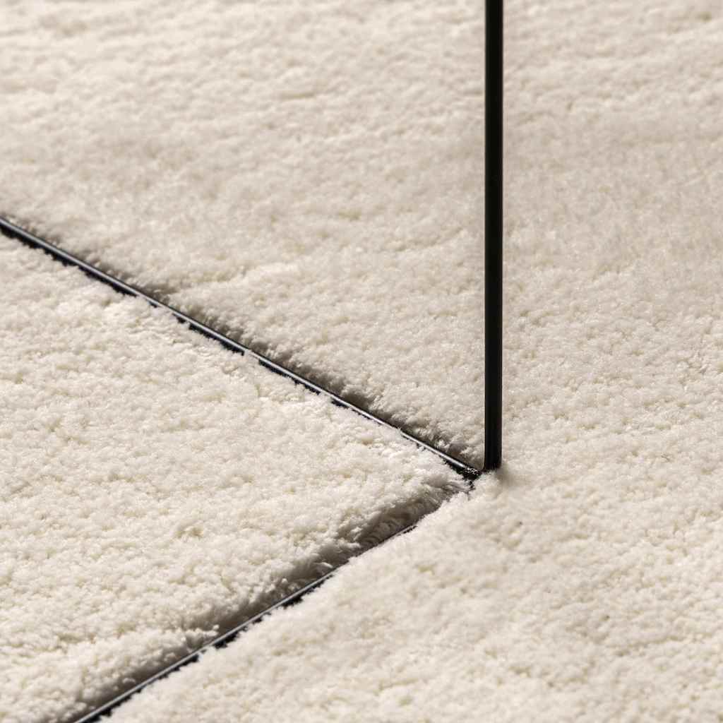 Bereichsteppiche HUARTE Beige 160 x 230 cm Polyester