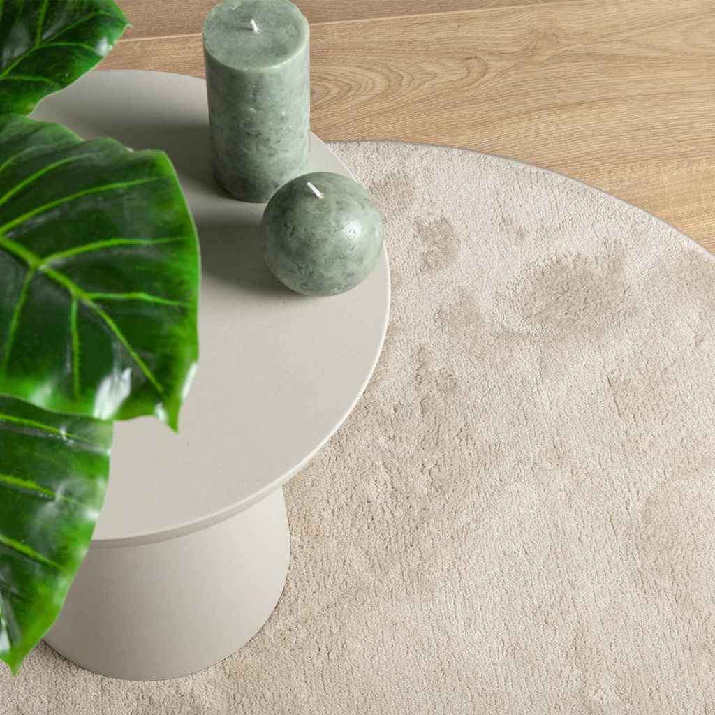 Bereichsteppiche HUARTE Beige 160 x 230 cm Polyester