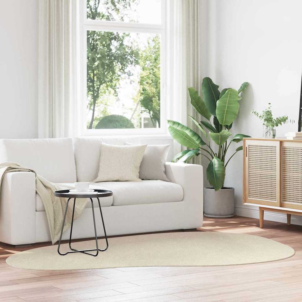 Bereichsteppiche HUARTE Beige 160 x 230 cm Polyester