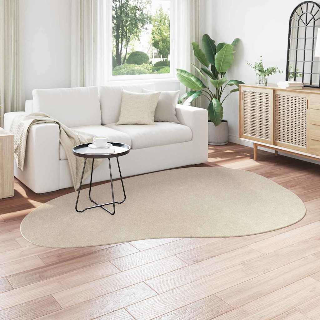 Bereichsteppiche HUARTE Beige 160 x 230 cm Polyester