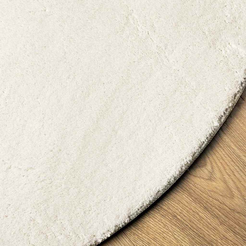 Bereichsteppiche HUARTE Creme 160 x 230 cm Polyester