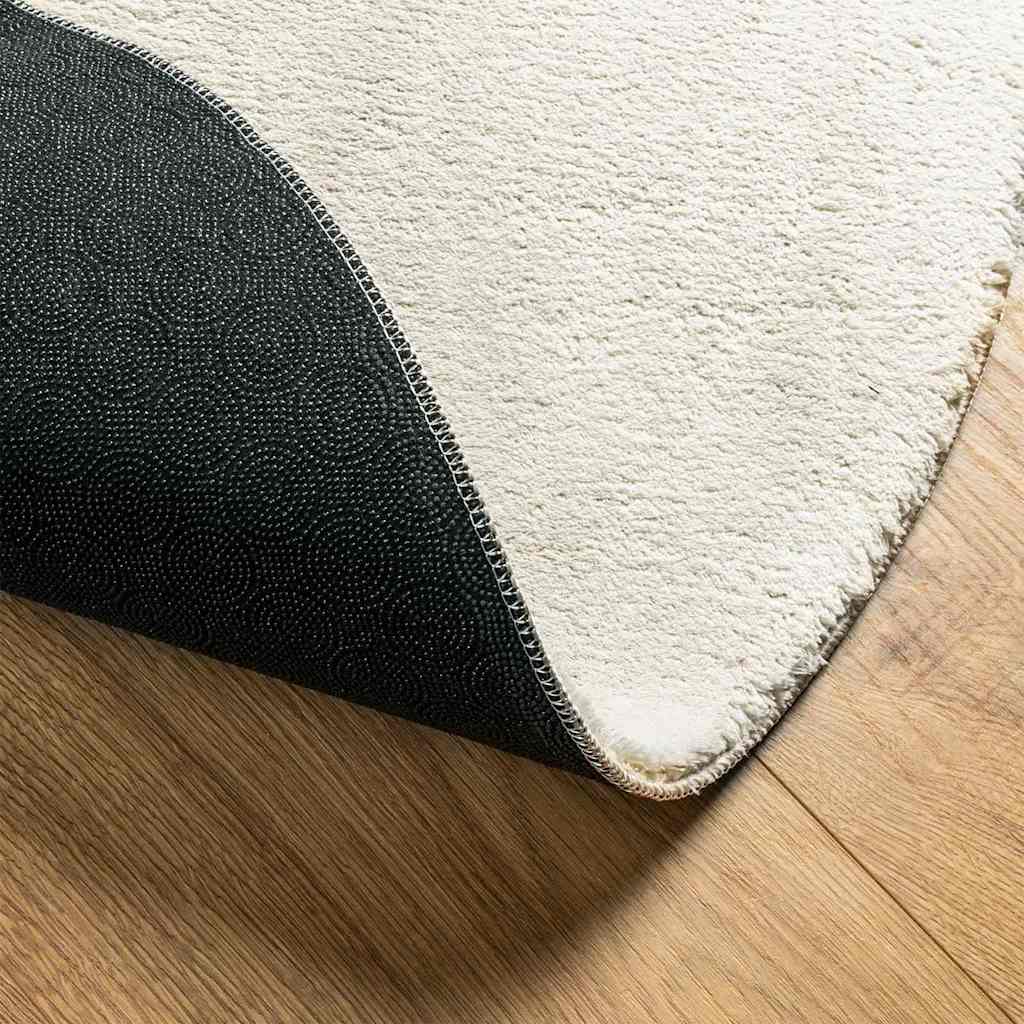 Bereichsteppiche HUARTE Creme 160 x 230 cm Polyester