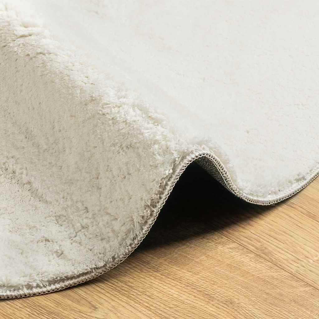 Bereichsteppiche HUARTE Creme 160 x 230 cm Polyester