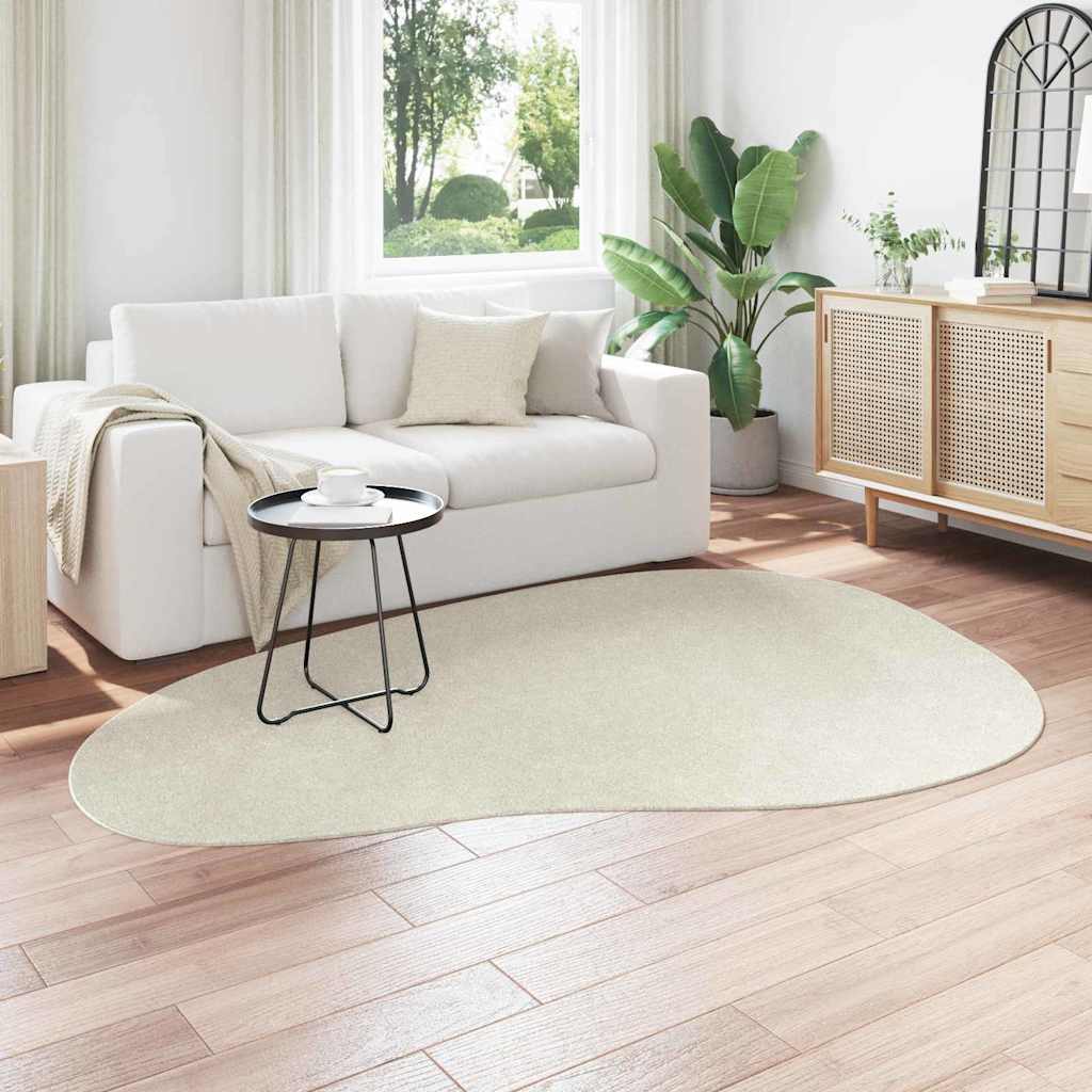 Bereichsteppiche HUARTE Creme 160 x 230 cm Polyester