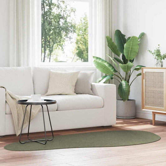 Tapis décoratifs HUARTE Vert Forêt 100 x 200 cm Polyester