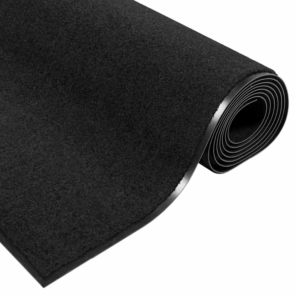 Fußmatte Sonstiges Schwarz 120 x 250 cm Polyamid und PVC