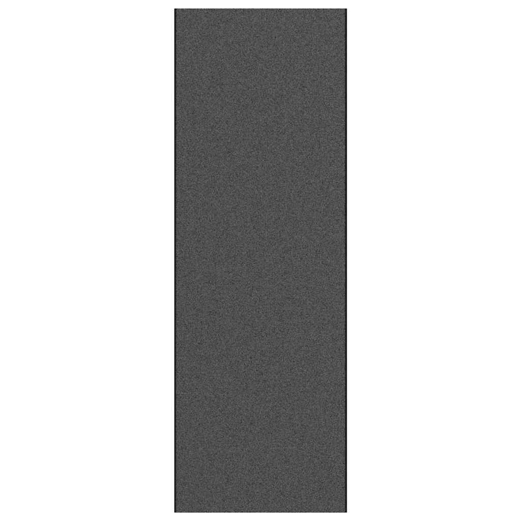 Paillasson anthracite et noir 120 x 350 cm Polyamide et PVC