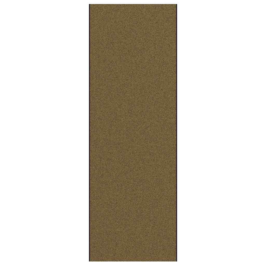 Doormat Brown and Black 120 x 350 cm Polyamide and PVC