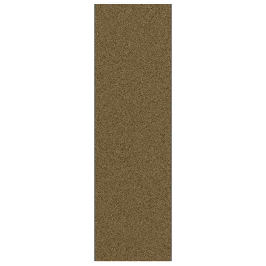 Doormat Brown and Black 120 x 400 cm Polyamide and PVC