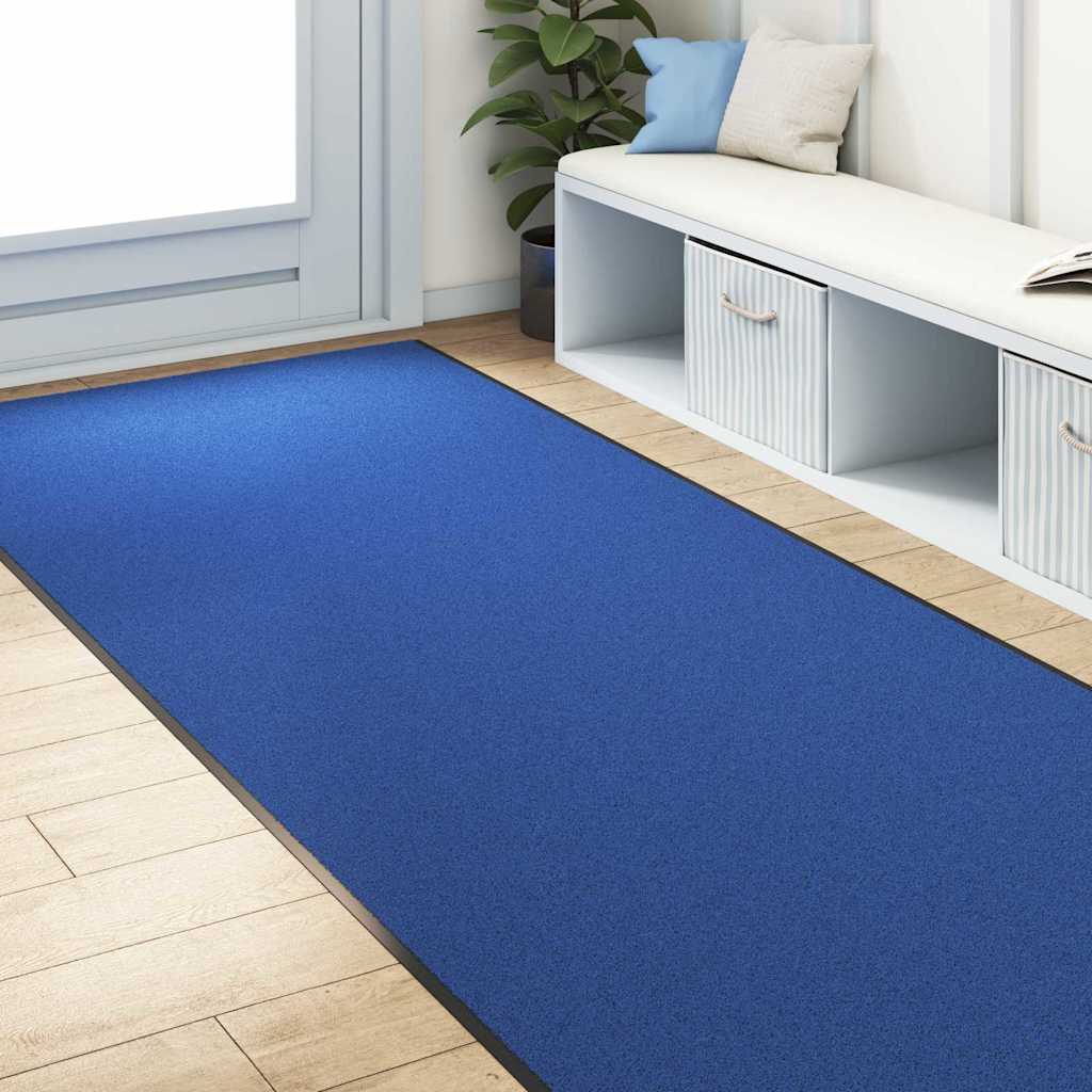 Mat Blue and Black 120 x 400 cm Polyamide and PVC
