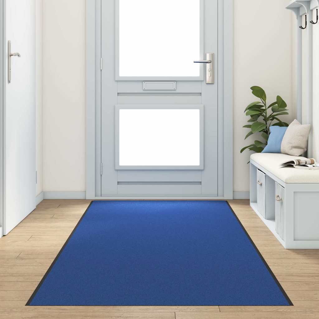 Mat Blue and Black 120 x 400 cm Polyamide and PVC