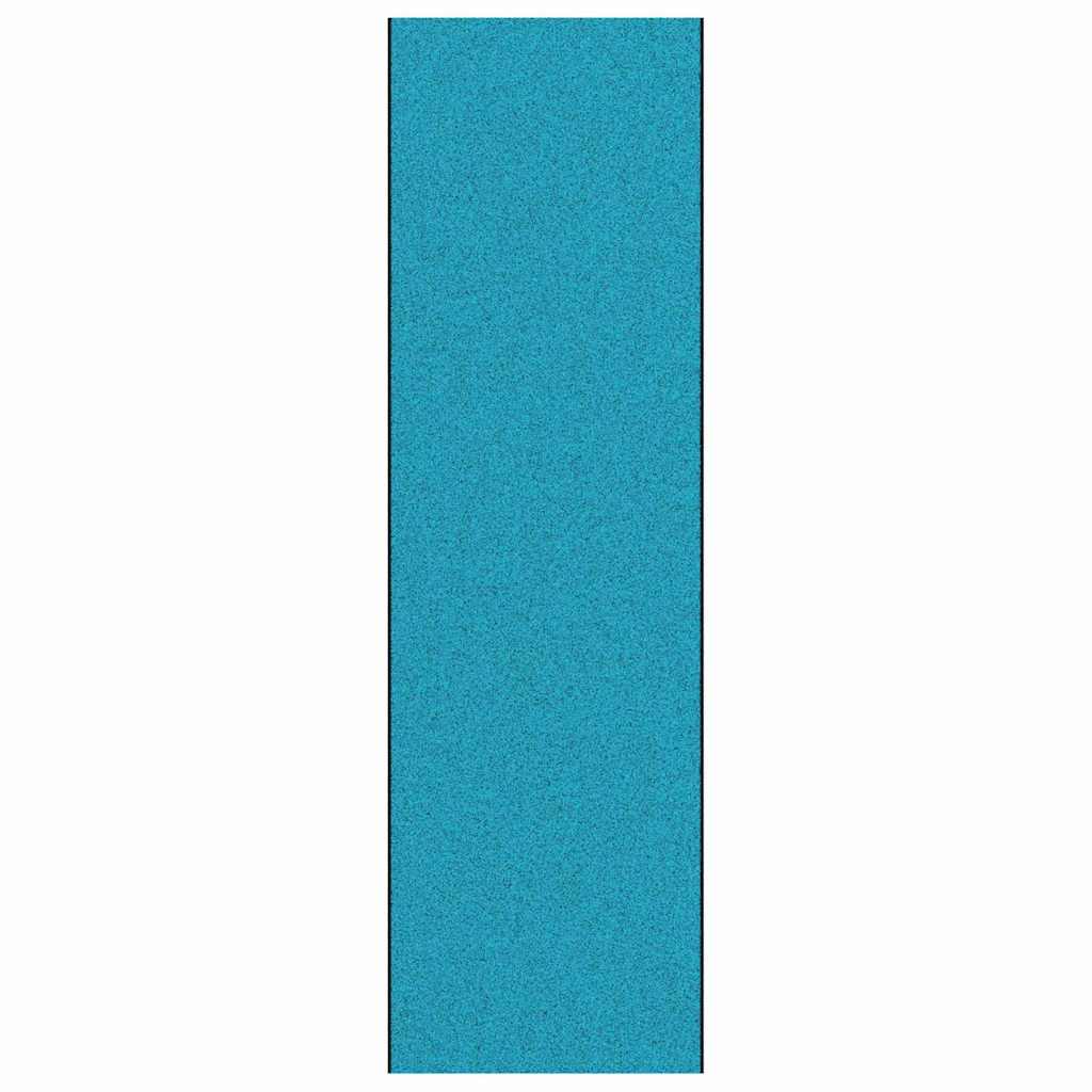 Paillasson Cyan et noir 120 x 400 cm polyamide et PVC