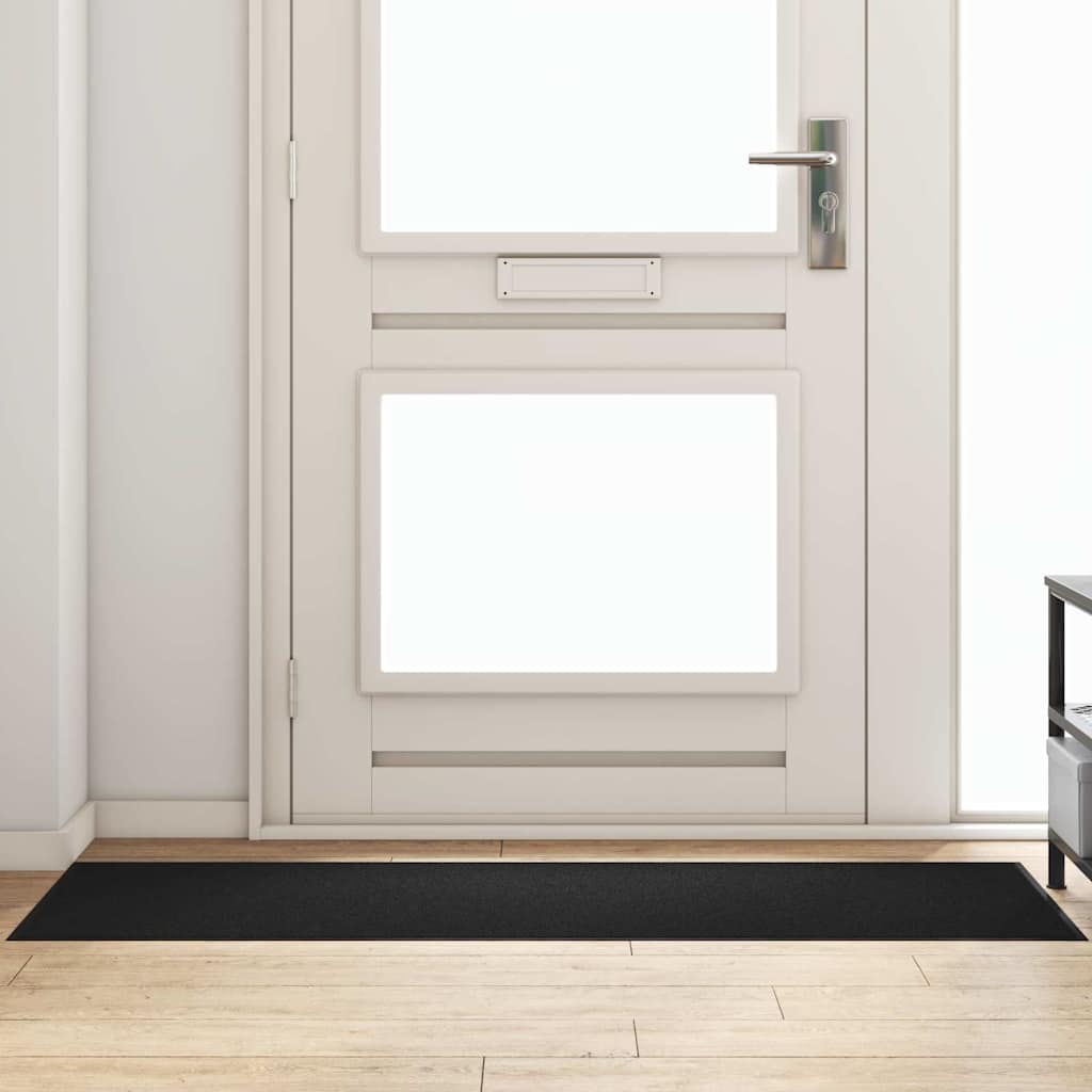 Paillasson Divers Noir 60 x 180 cm Polypropylène et Vinyle