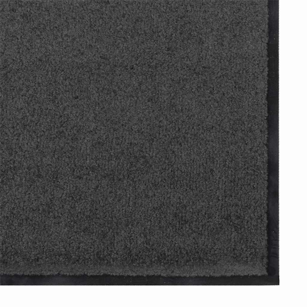 Paillasson Divers Anthracite et Noir 60 x 180 cm