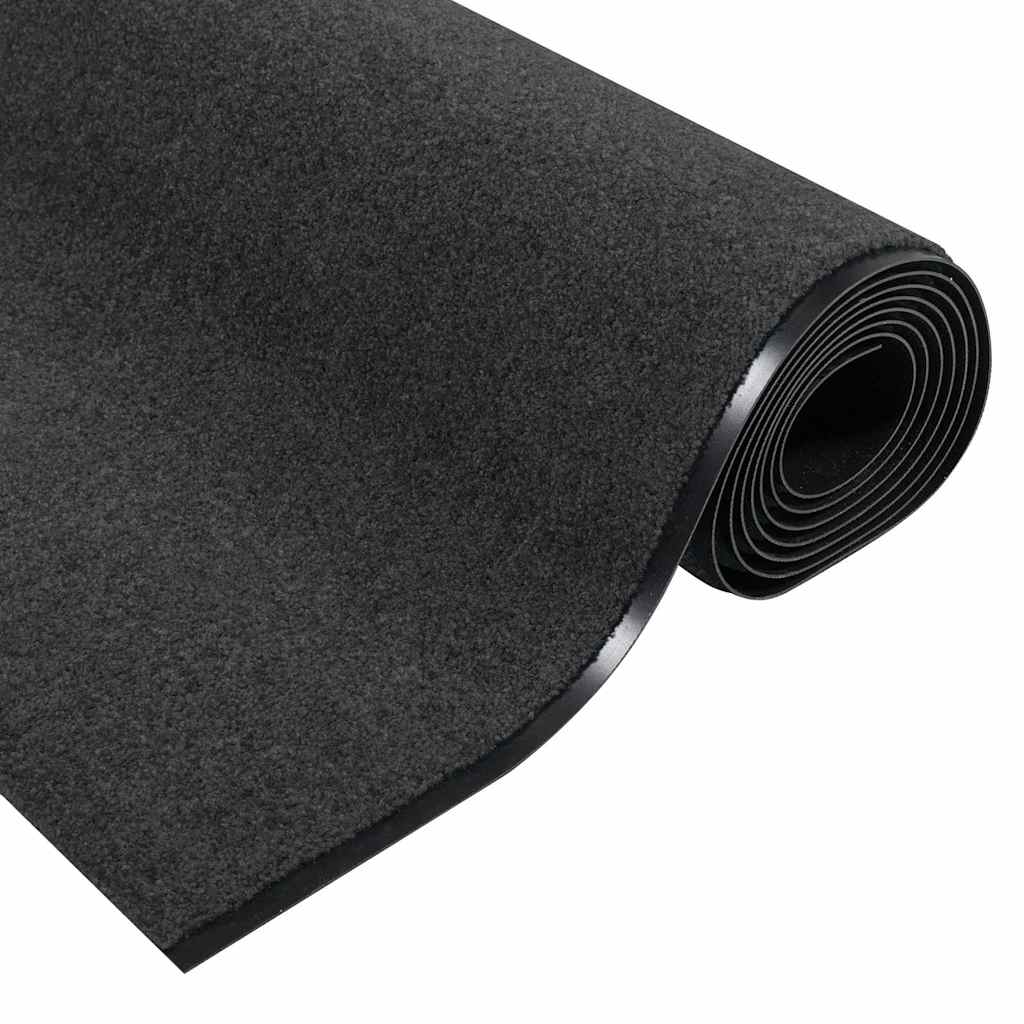 Paillasson Divers Anthracite et Noir 120 x 400 cm
